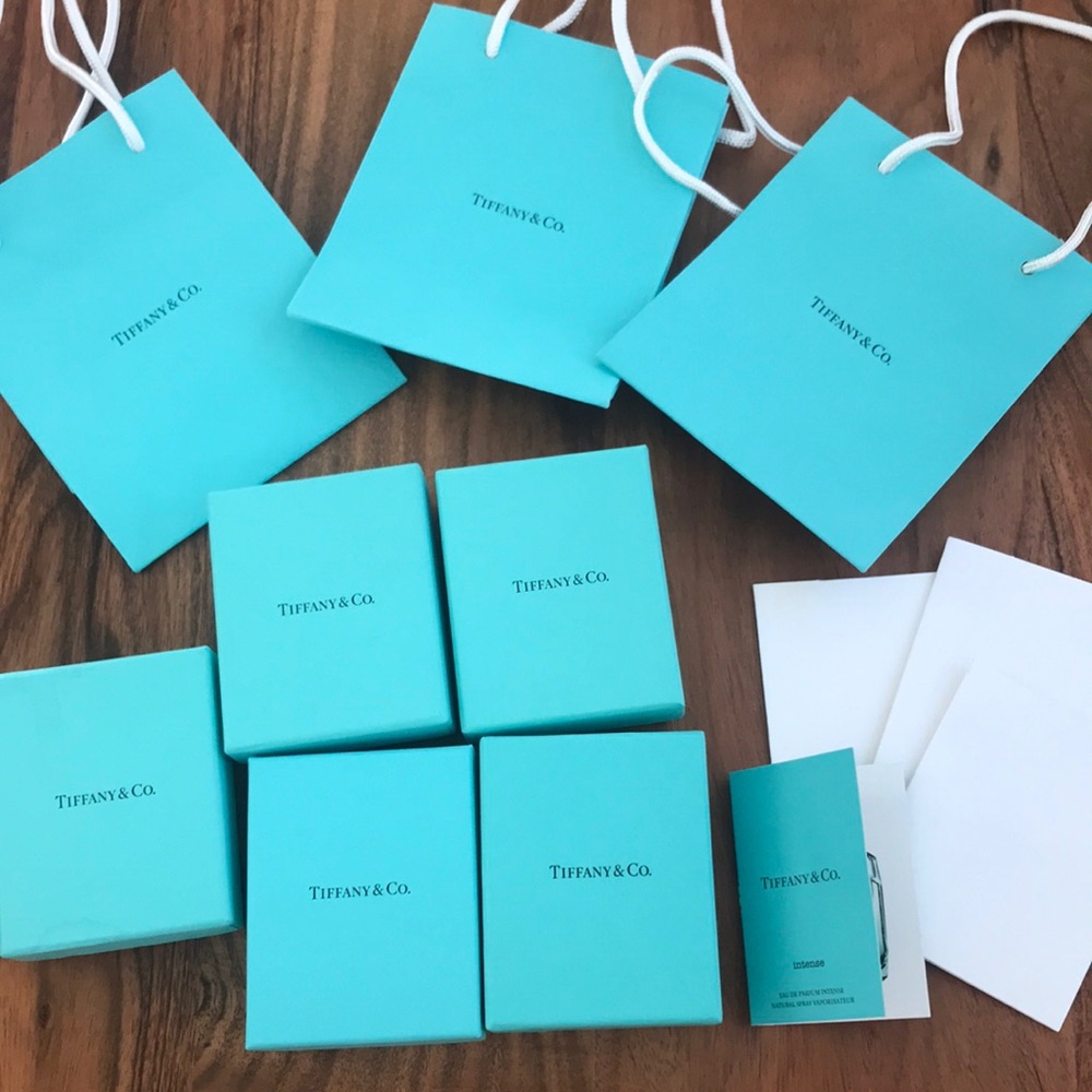 Tiffany’s Bags, Boxes and Sample